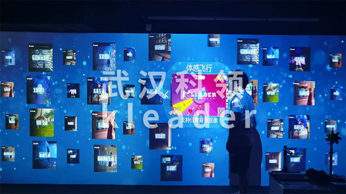 大数据系统赋能信息展示墙 人物与产品合集的智能化呈现